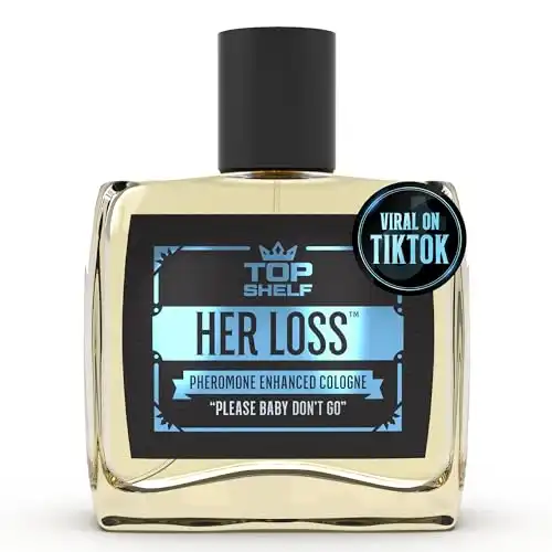 Top Shelf Grind Her Loss - Pheromone Cologne for Men | Raw Attraction & Confidence | Men s Long-Lasting Pheromones Spray | Feromonas Perfume | Made in USA | 100ml